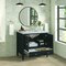 James Martin Vanities 36'' Vanity, Carbon Oak w/ 3 CM Carrara White Marble Top 485-V36-CBO-3CAR - alternate 4